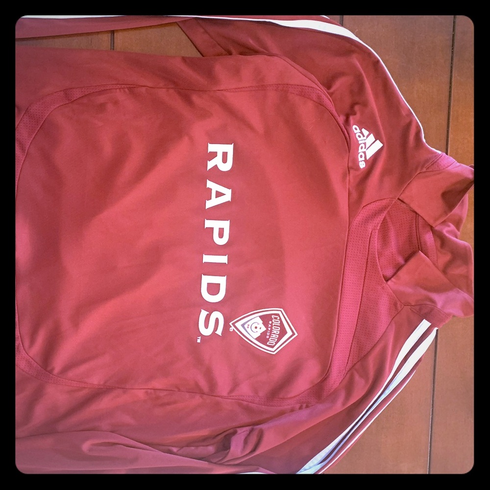 Colorado rapids long sleeve soccer jersey